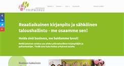 Desktop Screenshot of hr-tilipalvelu.fi